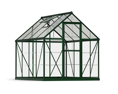 Serre hybride 6 pi x 8 pi - Vert Canopia by Palram