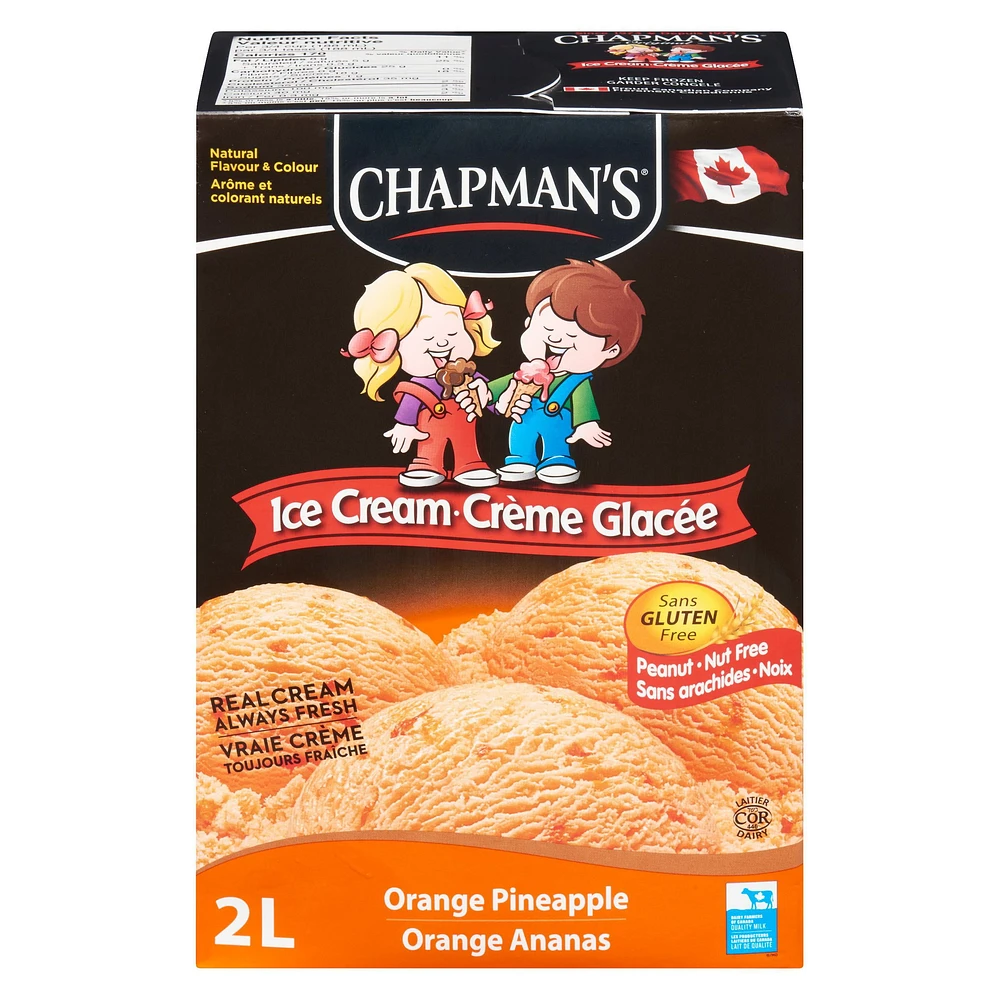 Chapman's Markdale Creamery Orange Pineapple Ice Cream