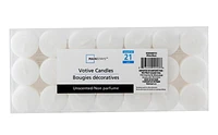 Mainstays Unscented Votive Candles