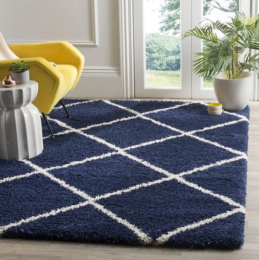 Safavieh Hudson Amias Tapis Géométrique Shag