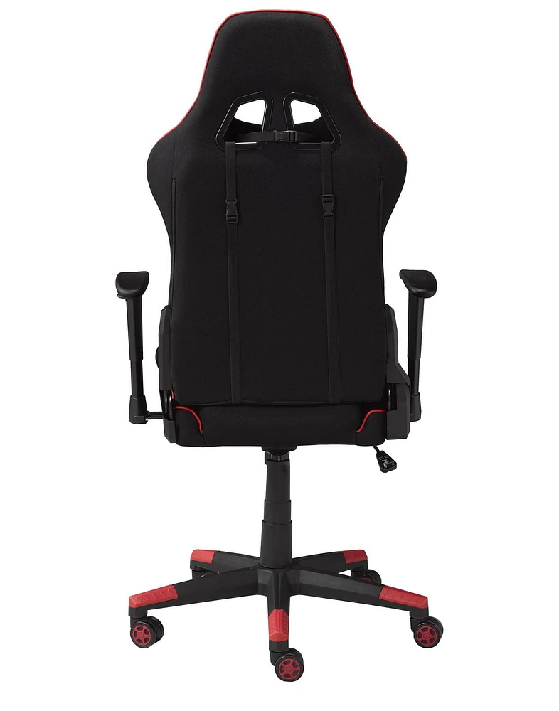 Fauteuil de jeu Axel, Noir/Rouge