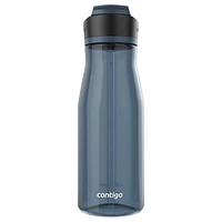 Contigo Ashland 2.0 Leak-Proof Water Bottle with Straw and Carry Handle, BPA-Free, Dishwasher Safe, Blueberry, 40 oz (1.8 l)