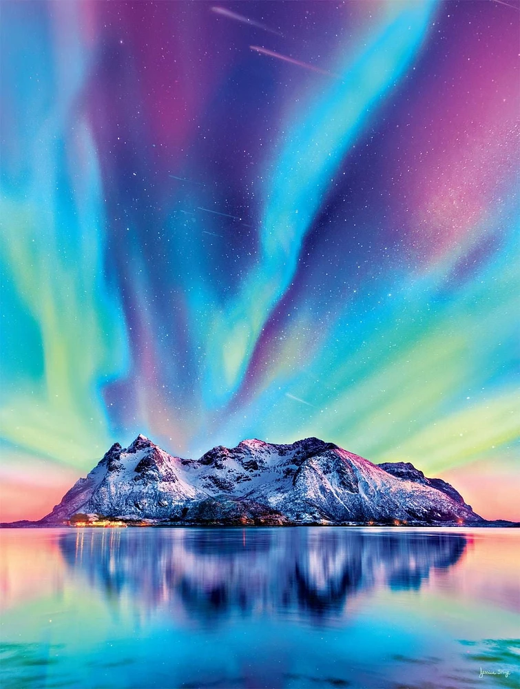 Buffalo Games - Le puzzle Stargazing - Color on the Mountain - en 750 pièces