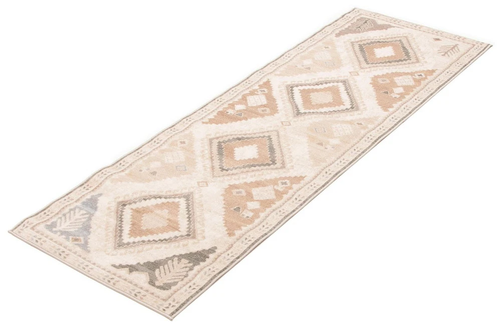 ECARPET Lia 2'8" x 8'2" Tribal Runner Rug for Living Room, Bedroom, Dining Room, Entrance, Hallway and More.