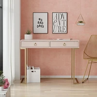 Bureau de travail Camila, Rose