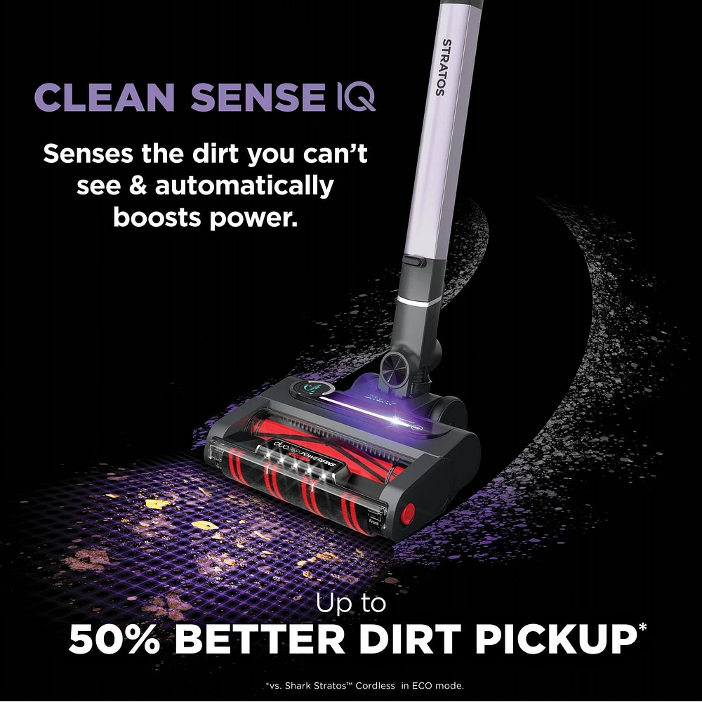Shark Stratos™ sans fil avec Clean Sense IQ, DuoClean PowerFins HairPro