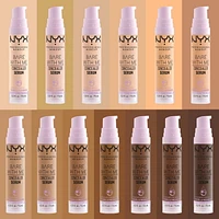 NYX Professional Makeup, Bare With Me, Serum Concealer, 24HR Hydration, Vegan Formula - 02 Light, 9.6mL, Vegan skincare serum concealer