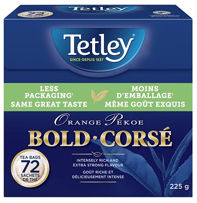 Tetley Orange Pekoe Bold Tea 72ct, TETLEY BOLD 72CT