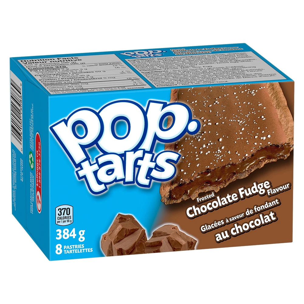 Tartelettes pour grille-pain Kellogg's pop-tarts Glacées et chocolatées, 384 g (8 tartelettes) Tartelettes de grille-pain