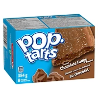 Tartelettes pour grille-pain Kellogg's pop-tarts Glacées et chocolatées, 384 g (8 tartelettes) Tartelettes de grille-pain