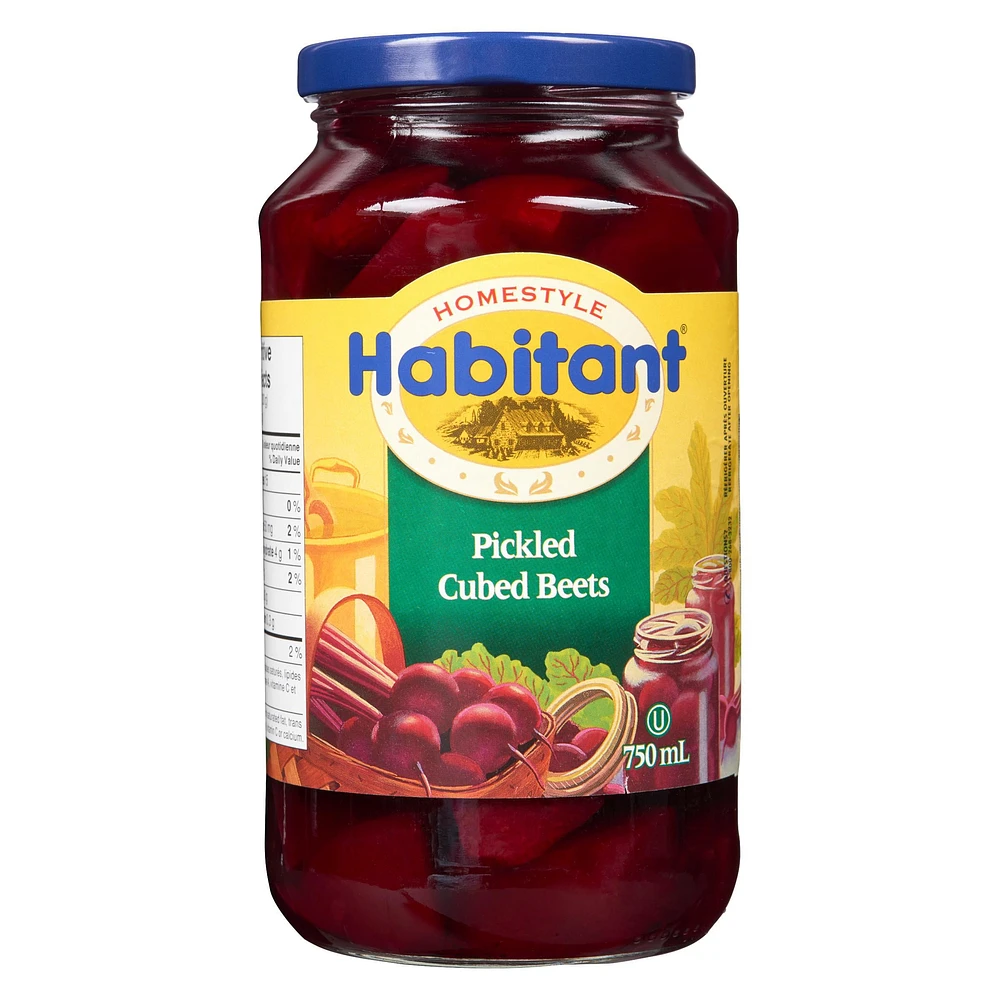 Habitant Cubed Pickled Beets 750mL