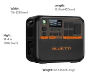 Bluetti Premium Series AC200P L Portable Power Station et batterie d’extension B210