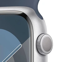 Apple Watch Série 9 GPS Clairement brillante.