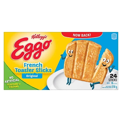 Kellogg’s Eggo, French Toaster Sticks Original, 270g, Eggo French Toaster Sticks