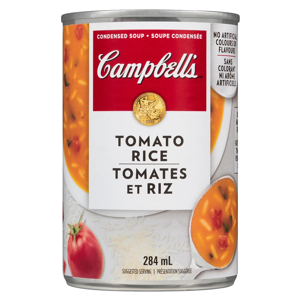 Campbell's Tomato Rice Condensed Soup, 284 mL