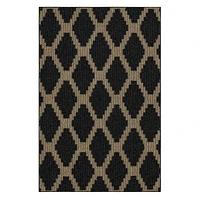 Mohawk Home - Tapis touffeté en polyester à motif de losanges, praline/havane