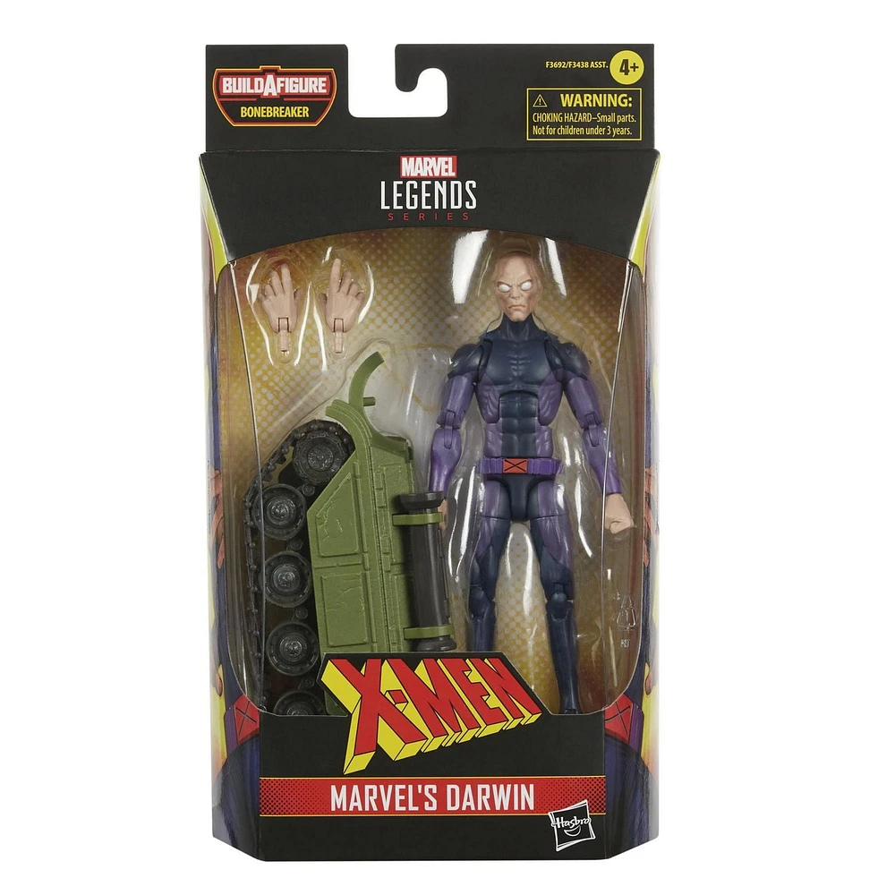 Marvel Legends Series X-Men Marvel’s Darwin Action Figure 6-Inch Collectible Toy, 2 Accessories and 1 Build-A-Figure Part