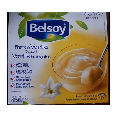 Belsoy - Soya Desserts Saveurs Assorties, 125g Indulge in the delicious Soya Desserts from Belsoy. With a creamy texture, and rich in taste, these desserts are the perfect treat for any occasion.Key Information100% plant-based dessertDairy, gluten and peanut-freeLow in saturated fatsExcellent source o