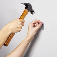 Lunar tringle à rideaux basique Fast Fit à installation facile En plusieurs couleurs