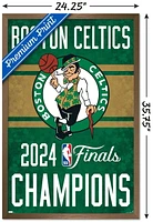 NBA Boston Celtics - 2024 NBA Finals Team Logo Wall Poster