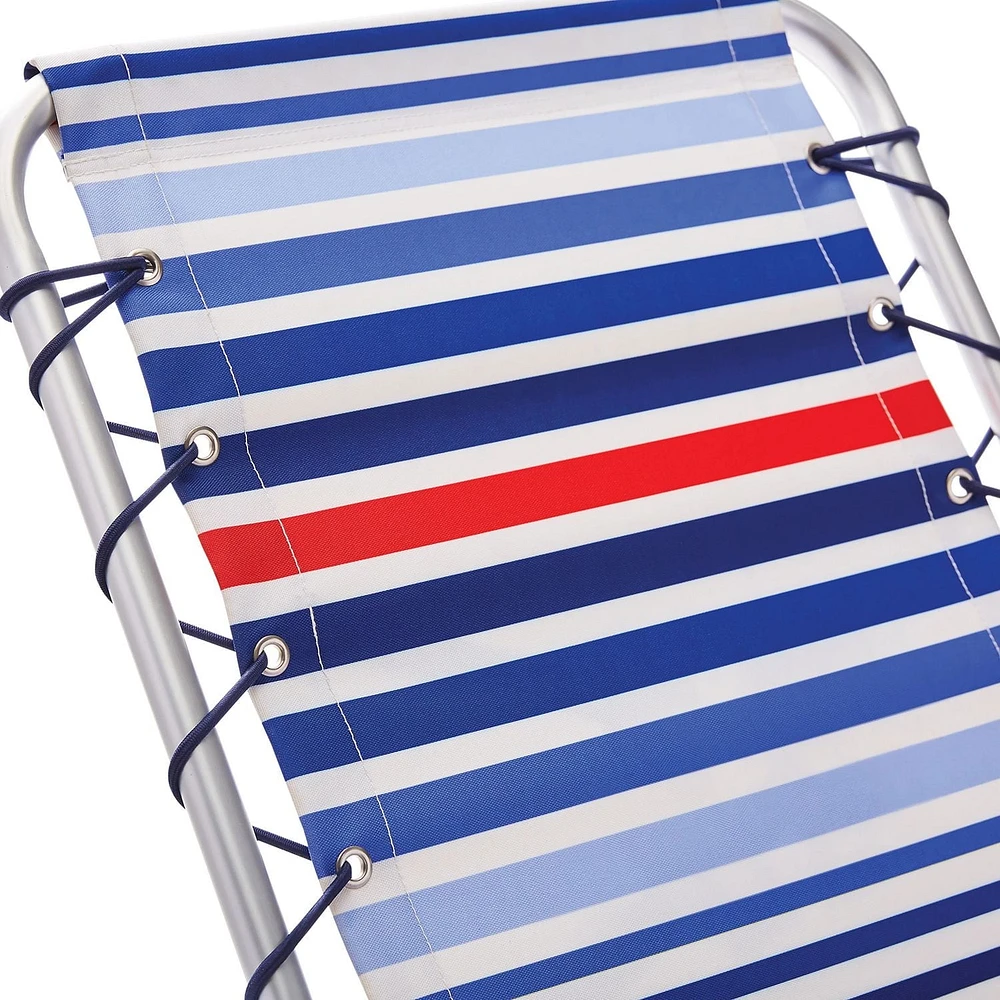 Chaise de plage de brins tendus Mainstays