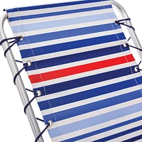Chaise de plage de brins tendus Mainstays