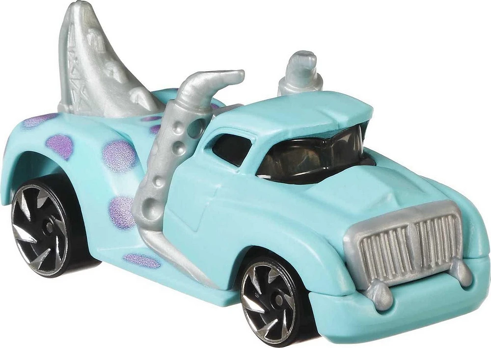 Hot Wheels Character Car Sully Véhicule sous licence, 3 ans et collect.