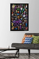 Minecraft - Mobbery Wall Poster