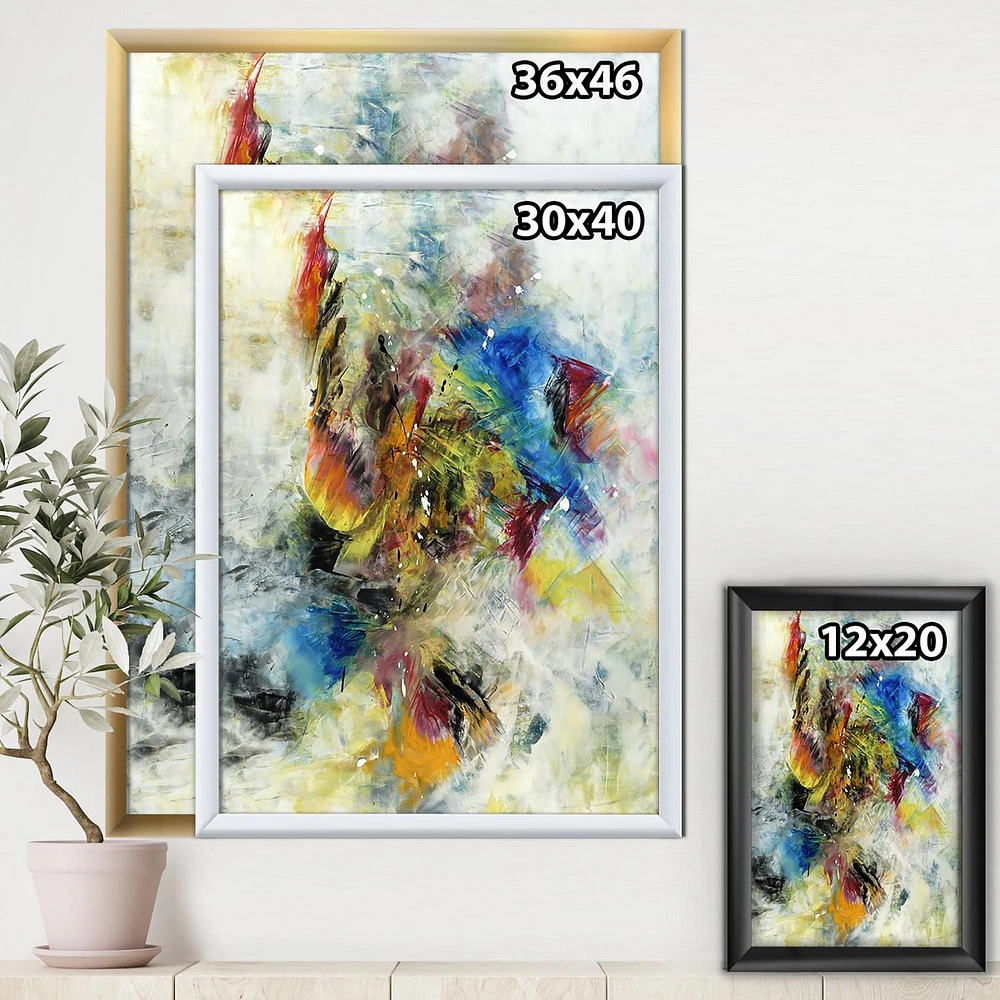 Designart Follow Your Dreams Framed Wall Art