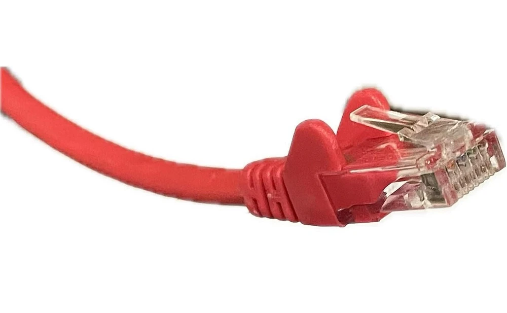 BlueDiamond Ethernet Cat6 Patch Cable CSA & UL approved - 20ft, Red