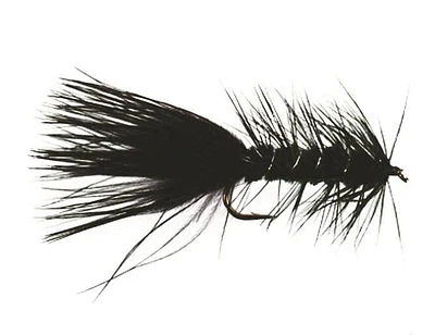 Superfly FLY1270-08P Streamer Wooly Bugger Black #08, They are meant to imitate bait fish