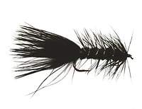 Superfly FLY1270-08P Streamer Wooly Bugger Black #08, They are meant to imitate bait fish