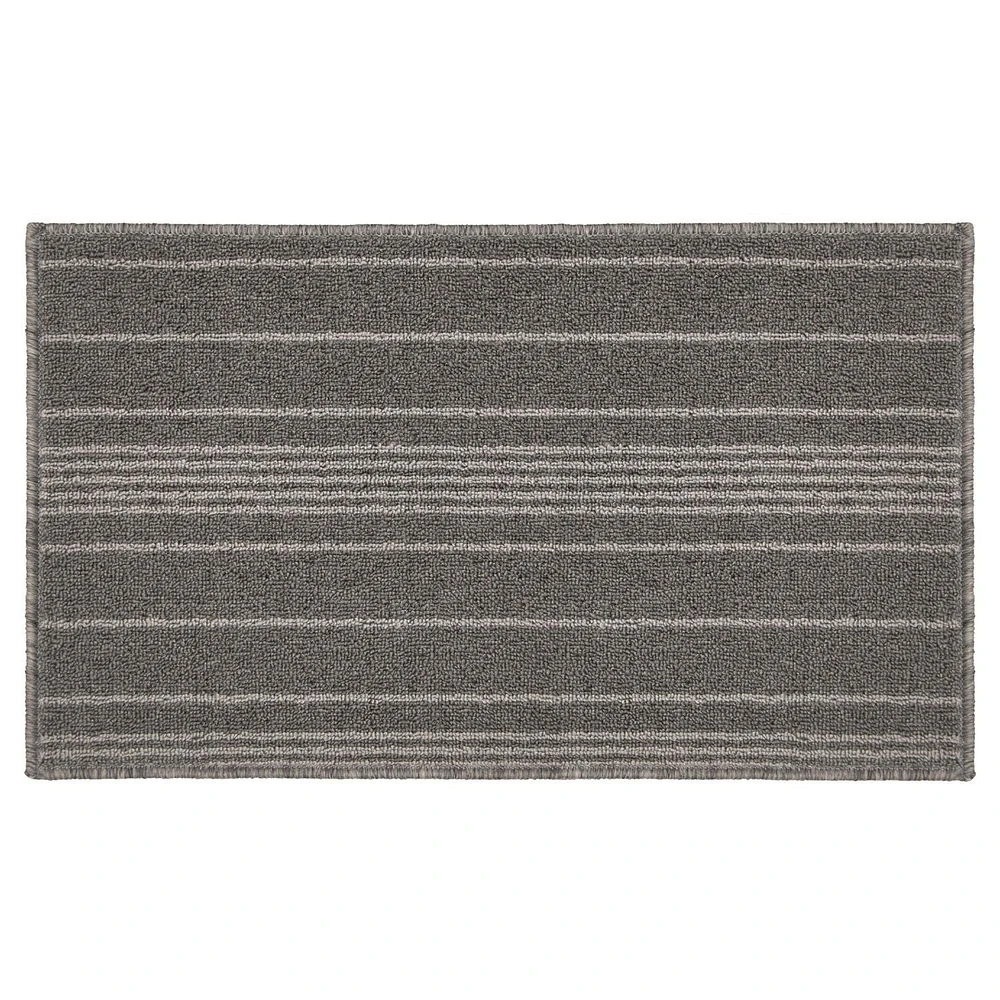 Tapis Olin gris de 18 po x 30 po