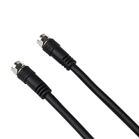 onn. 50 FT./15.2 m Indoor/Outdoor Coaxial Cable, Connect 2 Devices