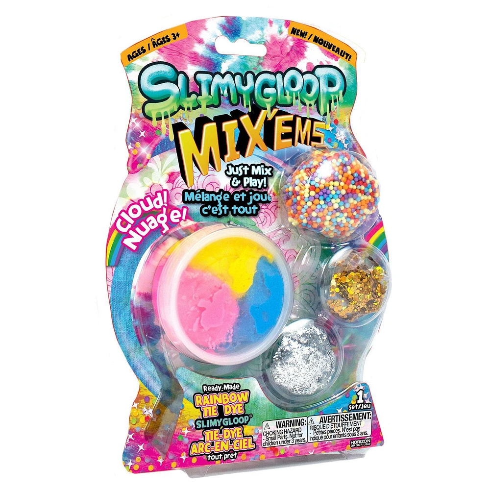 SLIMYGLOOP Mix’Ems Rainbow Tie Dye