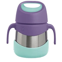 b.box - Insulated Food Jar with Spork for Toddlers Easy open container for Toddlers Stainless Steel, 5hrs + of perfect temperatures Dishwasher safe, BPA Free