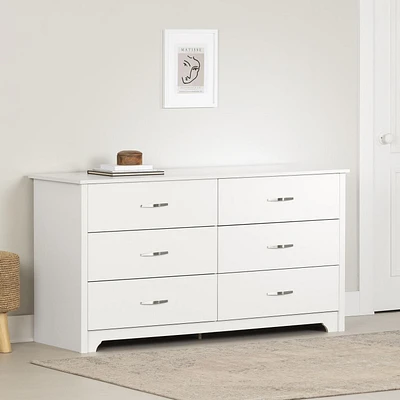 Bureau  6 tiroirs Fusion Meubles South Shore