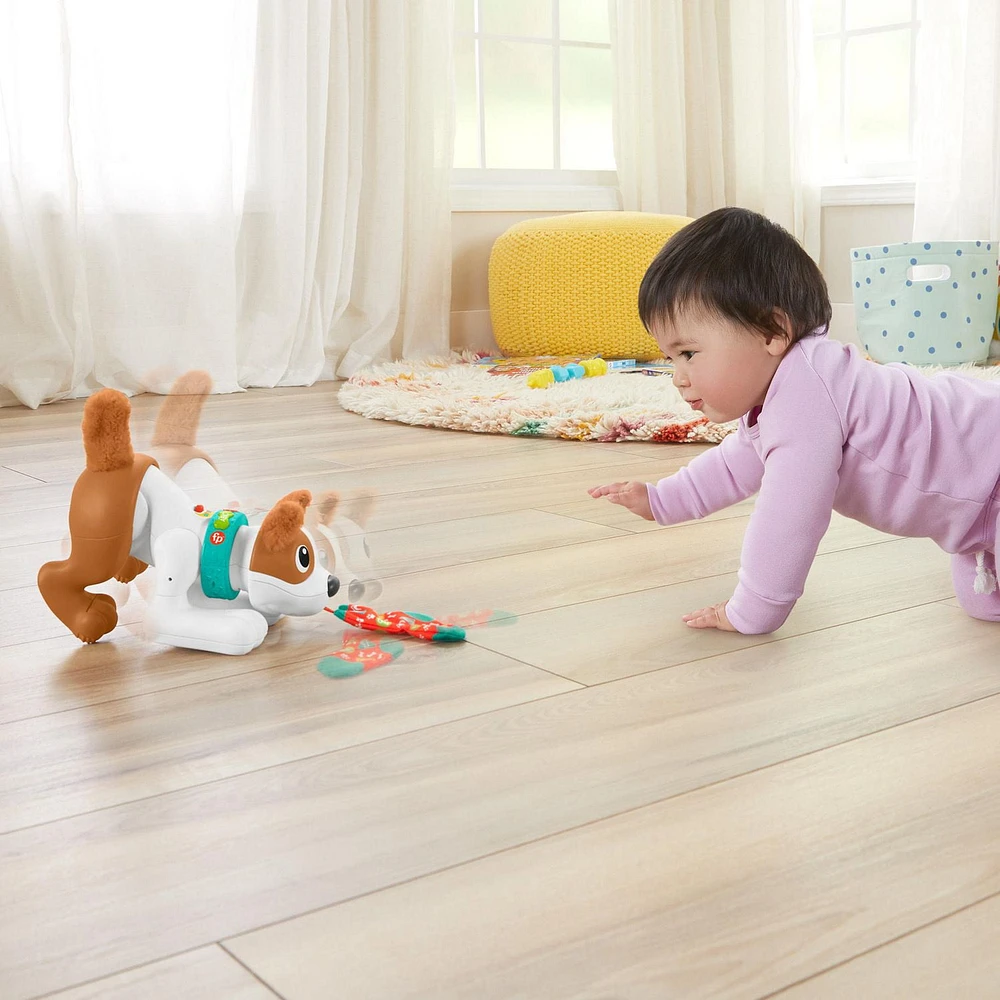 Fisher-Price-Chiot 123, Rampe avec Moi, jouet éducatif, français