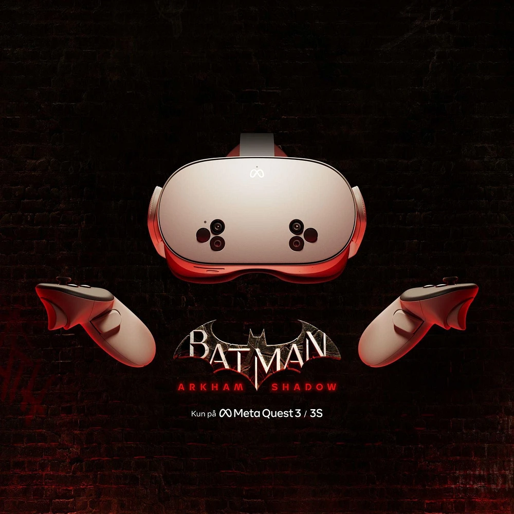 Meta Quest 3S 256 Go — Obtenez Batman: Arkham Shadow et un essai de 3 mois de Meta Quest+ inclus — Casque tout-en-un
