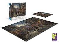 Ceaco 1000pc Disney Puzzle "Harry Potter Diagon Alley" by Thomas Kinkade