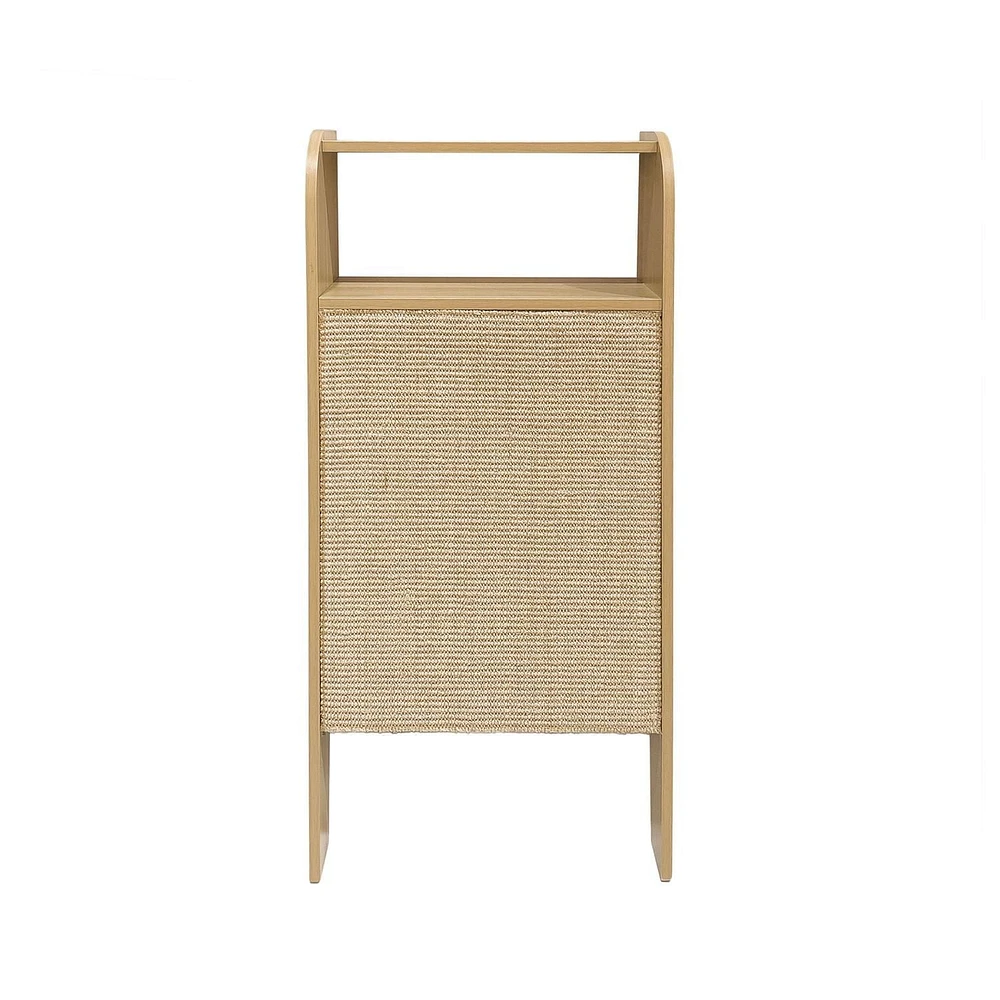 Instachew HIBI Wall Cat Scratcher with Shelf Oak One Size