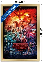 Netflix Stranger Things - Trois saisons une feuille