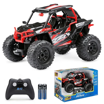 New Bright RC 1:14 Scale Remote Control 2020 Polaris RZR 2.4GHz USB - Red