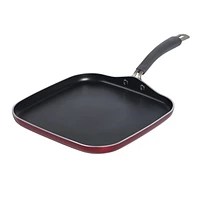 12" Epicurious Aluminium Carré Griddle Rouge