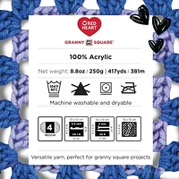Red Heart All In One Granny Square Fil (250g/8.8oz) Red Heart Granny Square 250g