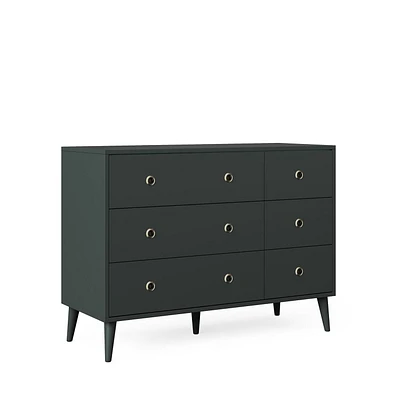 Novogratz Harper 6-Drawer Storage Dresser
