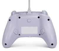 Manette câblée améliorée de PowerA pour Xbox Series X|S - Camo violet XboxX