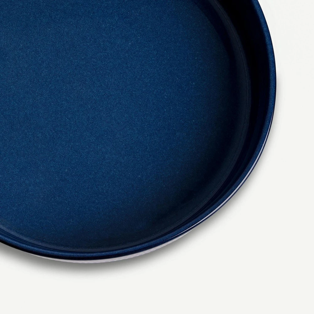 Bol rond de service en céramique Yellowstone, collection John Bol