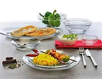 Duralex Lys Clear Glass Dinner Plate 28 cm Set of 6