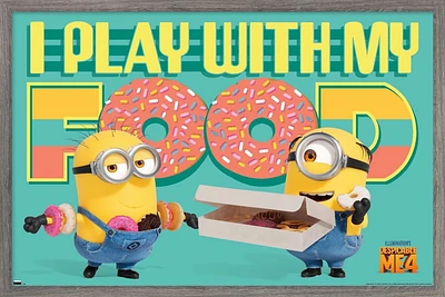 Illumination Despicable Me 4 - Donuts Wall Poster with Pushpins, 22.375" x 34"